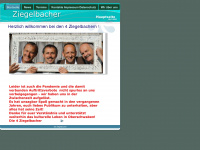 ziegelbacher.de Webseite Vorschau