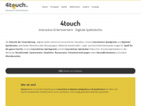 4touch.at Webseite Vorschau