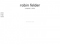 robinfelder.com Webseite Vorschau