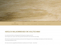 cmc-holztechnik.at Webseite Vorschau