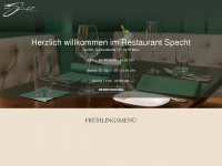 specht-lokal.at Webseite Vorschau