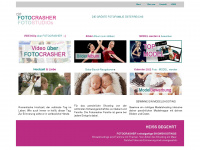 fotocrasher.at Webseite Vorschau