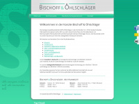 bischoff-oehlschlaeger.de Webseite Vorschau