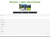 barfussblog.de Webseite Vorschau