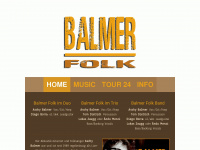 balmer-folk.com Webseite Vorschau