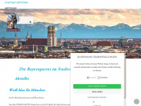 bayernpartei-im-stadtrat.de Webseite Vorschau
