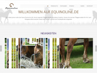 equinoline.de Webseite Vorschau