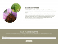 grandfarm.at Webseite Vorschau