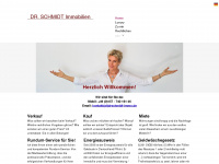 drschmidt-immo.de Webseite Vorschau