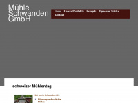 muehleschwanden.ch Webseite Vorschau