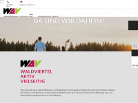 wav-wohnen.at Webseite Vorschau