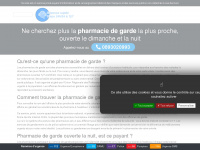 pharmacie-degarde.com Webseite Vorschau