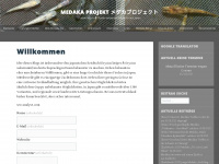 medakaproject.com Webseite Vorschau