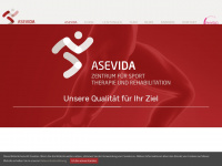asevida.de Webseite Vorschau