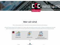 ccc-verwaltungssoftware.de Webseite Vorschau