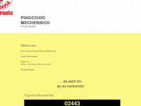 pinocchio-mechernich.de Webseite Vorschau