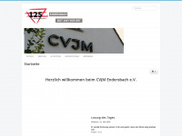 cvjm-endersbach.de Webseite Vorschau