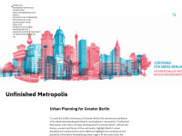 unvollendete-metropole.de Webseite Vorschau