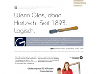 glaswerkstatt-hartzsch.de Webseite Vorschau