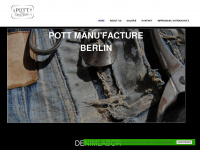 pott-manu-facture.com Webseite Vorschau