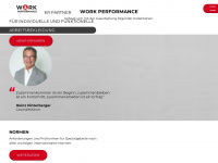 workperformance.at Webseite Vorschau