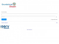 grundschule-dissen.net Webseite Vorschau
