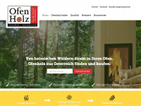 ofenholz.at Webseite Vorschau
