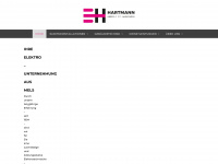 elektro-hartmann.ch Webseite Vorschau