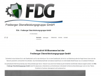 fdg-freiberg.de Webseite Vorschau