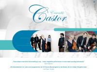 ensemblecastor.com Webseite Vorschau