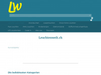leuchtenwelt.ch Webseite Vorschau