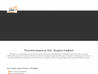 physiopraxis-vital.de Webseite Vorschau