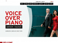 voiceoverpiano.com Webseite Vorschau