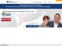 pflugmacher-finanzberatung.de Webseite Vorschau