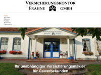 frahne.info Webseite Vorschau