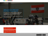 worldrobotolympiad.at Webseite Vorschau