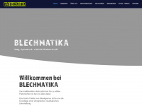 blechmatika.at Webseite Vorschau