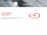 flipchart.one Webseite Vorschau