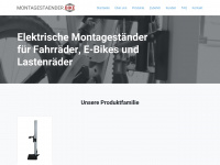 montagestaender.bike Webseite Vorschau