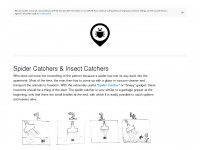 spider-catcher.net Webseite Vorschau