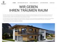 strolz-wohnbau.at Webseite Vorschau