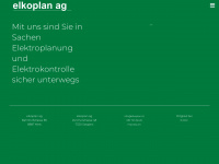elkoplan.ch Webseite Vorschau