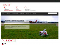 purivox-birdstrike.com Webseite Vorschau