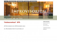 improvisorium-herisau.ch Webseite Vorschau