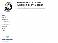 jugendriege-thundorf.ch Webseite Vorschau