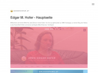 edgarhofer.at Webseite Vorschau