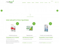 medbase-apotheken.ch Webseite Vorschau