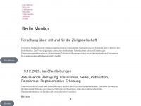 berlin-monitor.de Webseite Vorschau