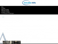 unicable-hilfe.de Webseite Vorschau