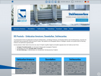 ibs-penstocks.com Webseite Vorschau